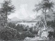 Thomas Cole Winnipiseogee Lake oil painting